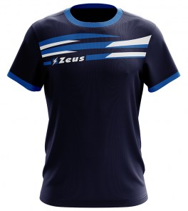 Волейбольная футболка мужская Zeus ITACA T-SHIRT Синий/Голубой/Белый