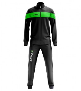 Спортивний костюм чоловічий Zeus APOLLO Чорний/Світло-зелений