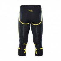 Компресійні штани Errea CALEYO Чорний/Світло-жовтий