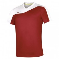 Волейбольная футболка мужская Mizuno AUTHENTIC MYOU TEE Красный/Белый
