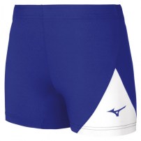 Волейбольные шорты женские Mizuno MYOU TIGHT Синий/Белый