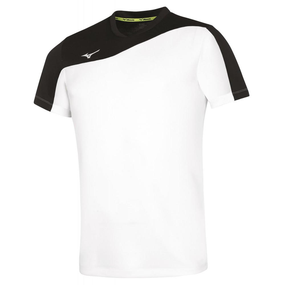 Волейбольная футболка мужская Mizuno AUTHENTIC MYOU TEE Белый/Черный